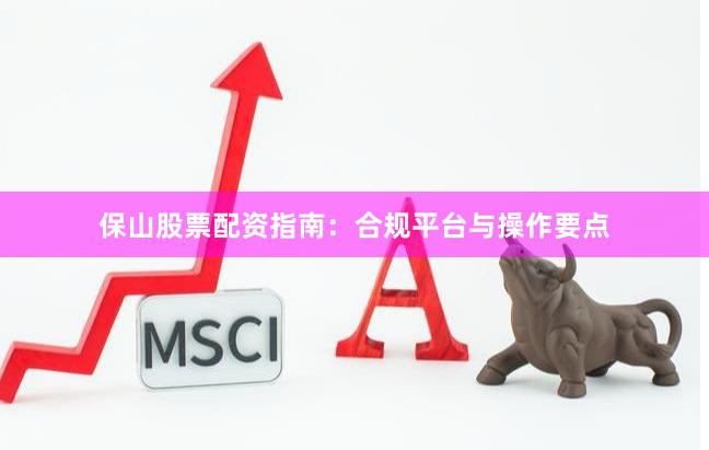 保山股票配资指南：合规平台与操作要点